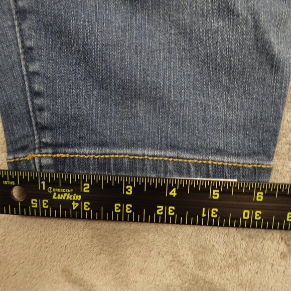 Torrid jeans bombshell skinny women's 28T blue distressed premium stretch - Picture 9 of 13